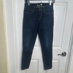 Levi's Dark Indigo Women's Skinny Jeans